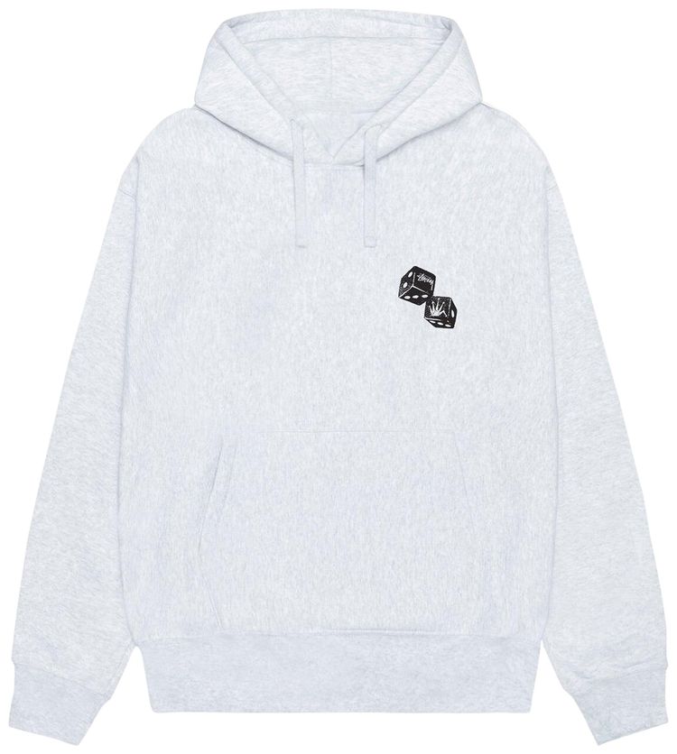 Stussy Shakers Hoodie Ash Heather