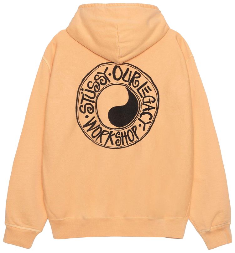 Stussy x Our Legacy Work Shop Buana Hoodie Peach