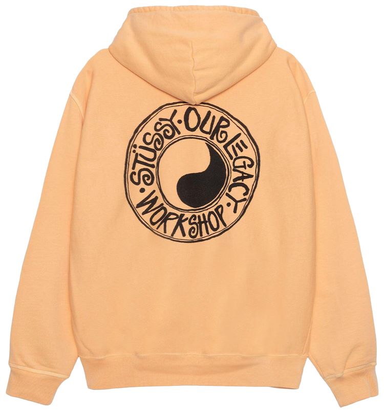 Stussy x Our Legacy Work Shop Buana Hoodie Peach