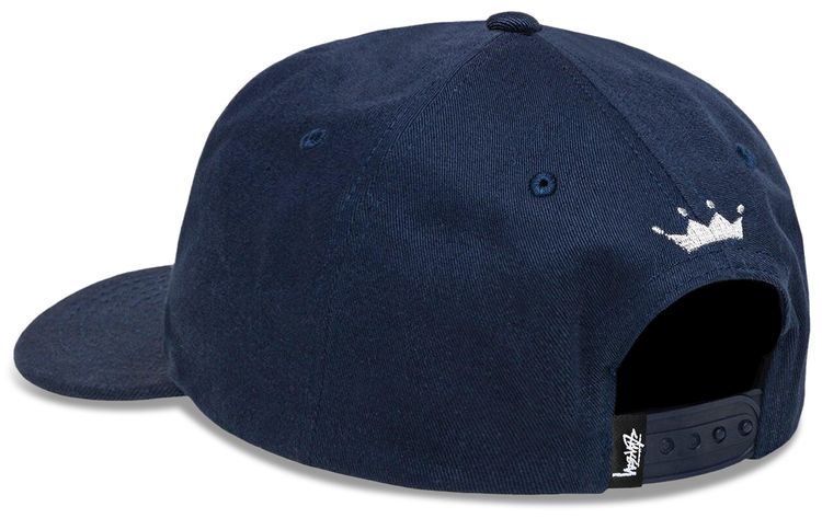 Stussy Mid Depth Sport Snapback NavyMetallic
