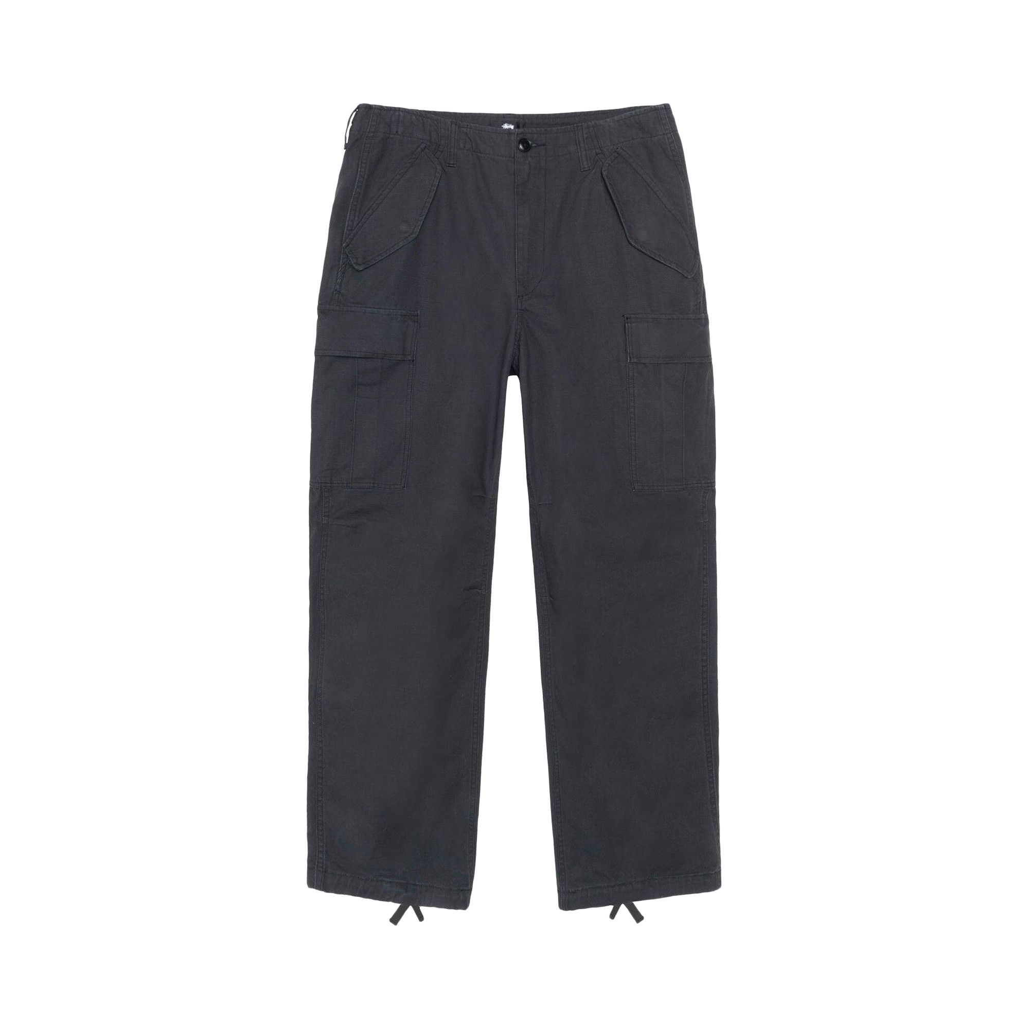 パンツ Stussy Ripstop Military Cargo Pant Black Buy Stussy Ripstop Military Cargo Pant 'Black' - 116668 BLAC | GOAT