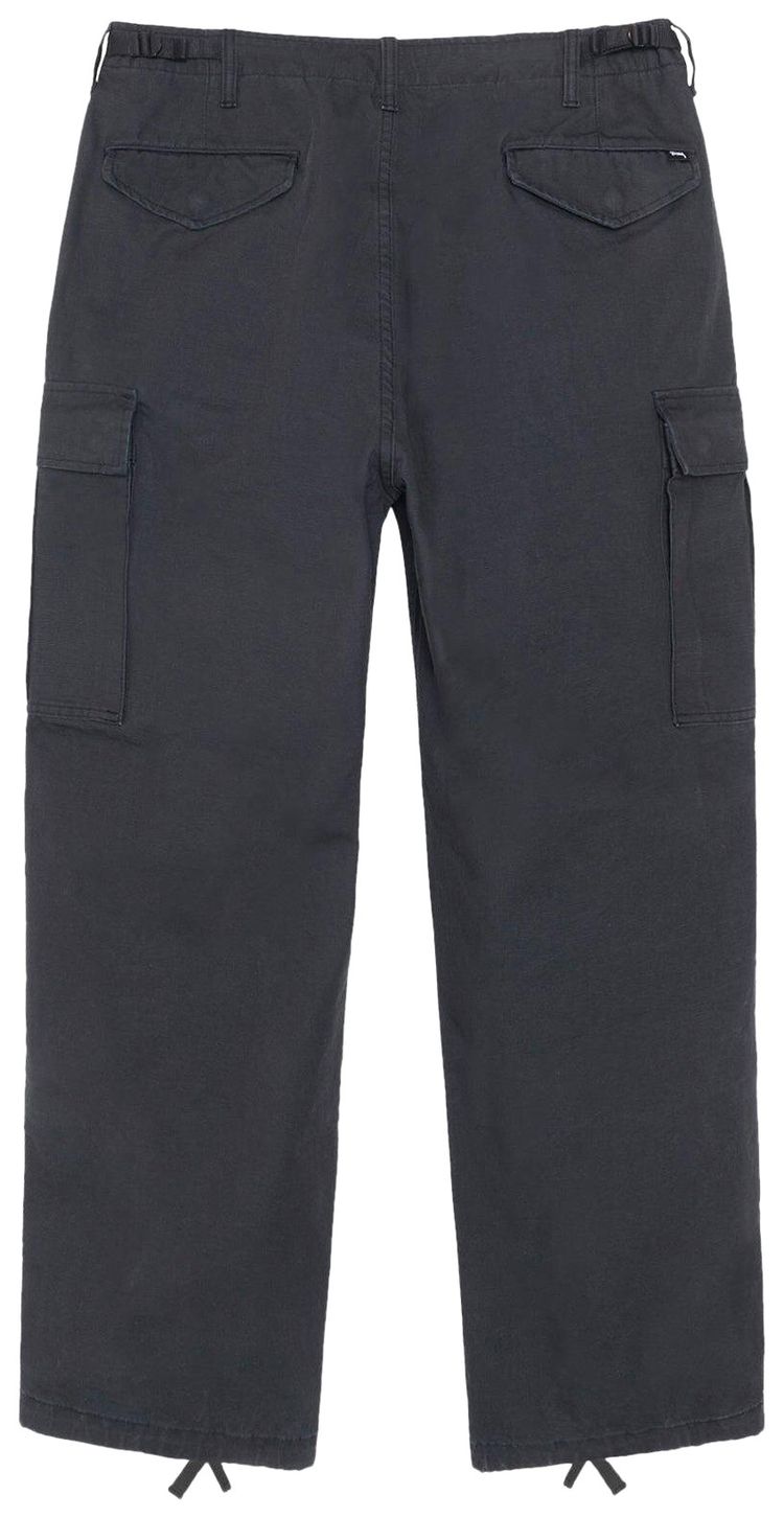 Stussy Ripstop Military Cargo Pant Black