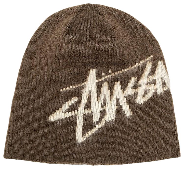 Stussy Brushed Out Stock Skullcap Brown