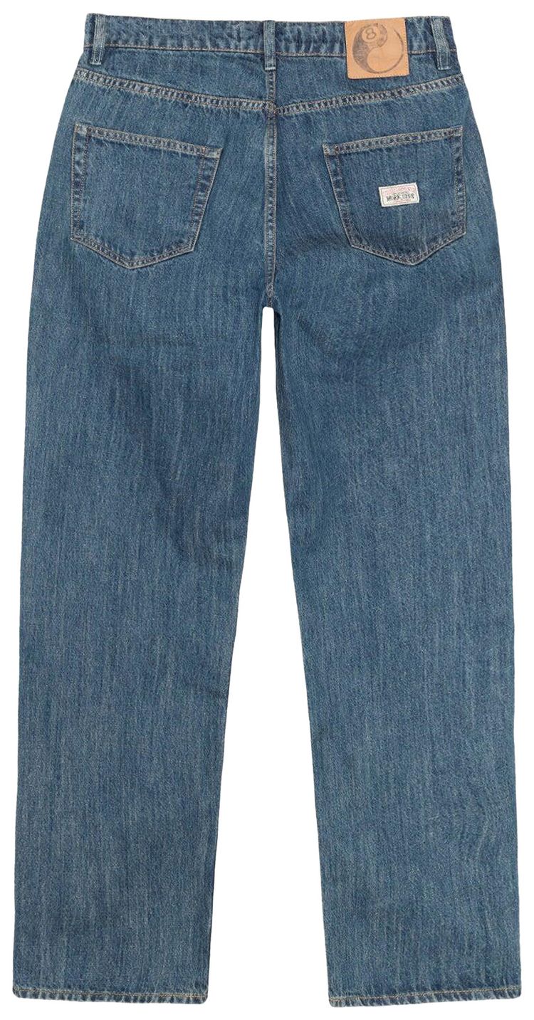 Stussy x Our Legacy Work Shop Work Cut Jean Blue Nep Wash