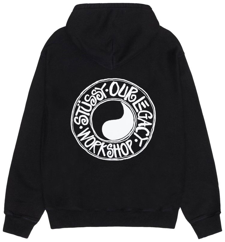 Stussy x Our Legacy Work Shop Buana Hoodie Black