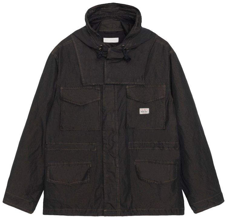 Stussy x Our Legacy Work Shop Ranger Jacket Soot Black Solaro