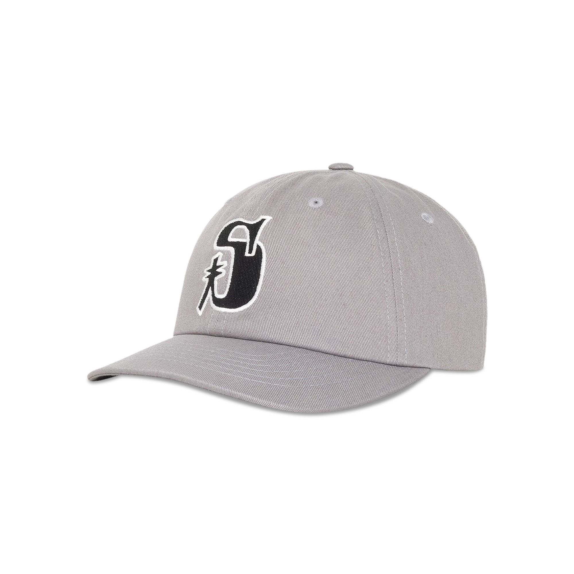 Buy Stussy Low Profile Vintage S Snapback 'Grey' - 1311047