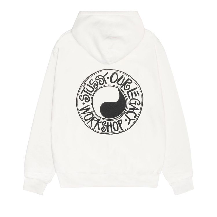 Stussy x Our Legacy Work Shop Buana Hoodie Natural