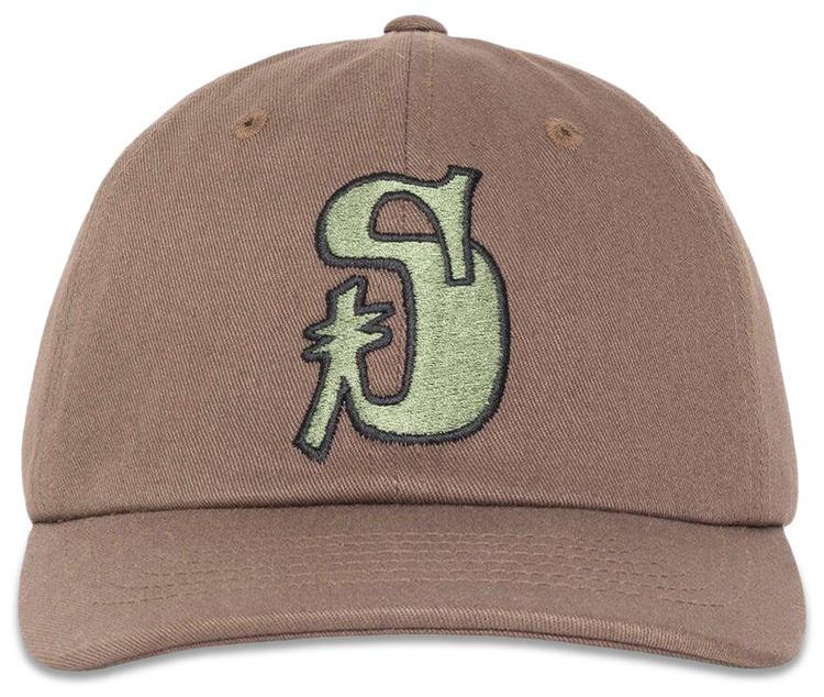 Stussy Low Profile Vintage S Snapback Brown