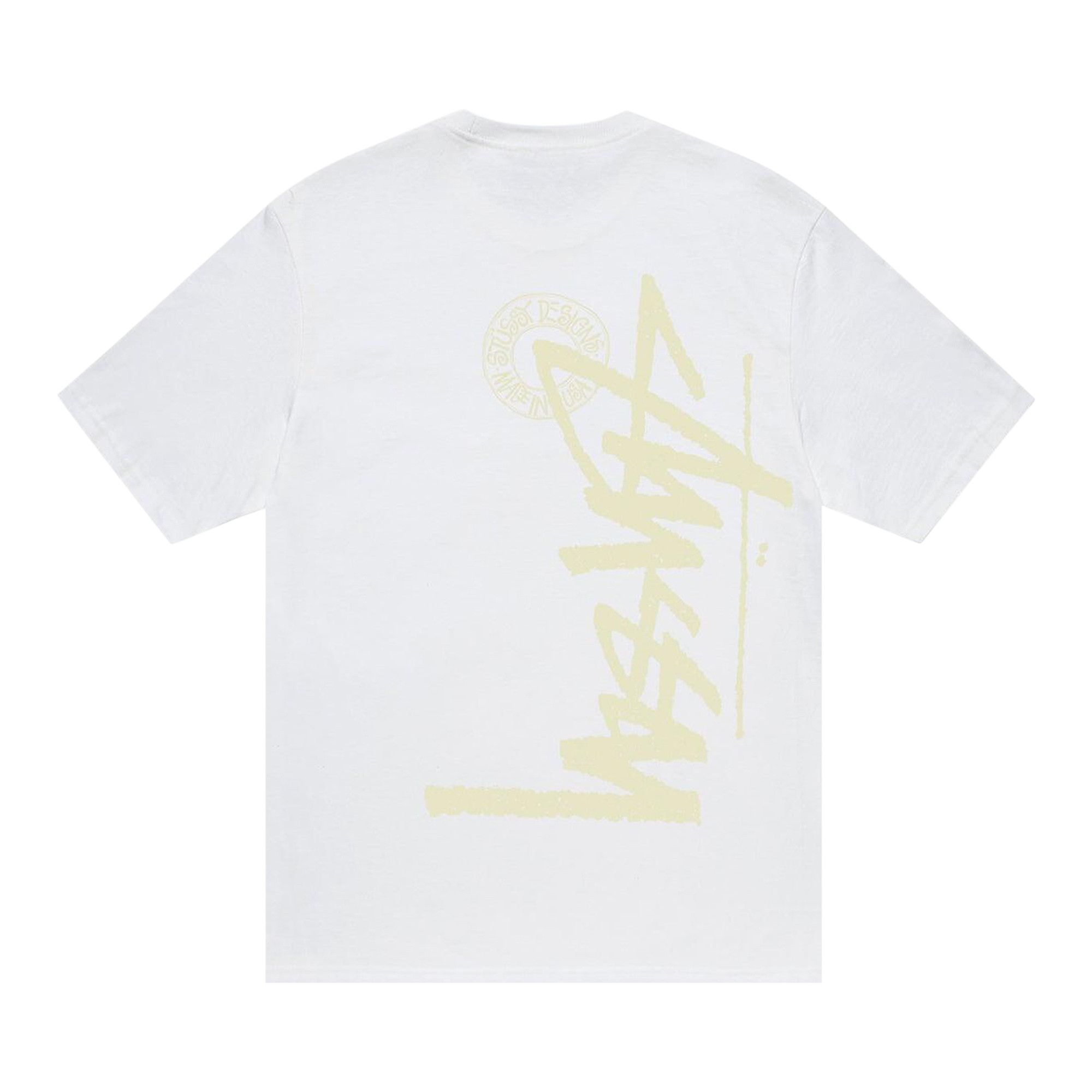 Buy Stussy Buana Stock Tee 'White' - 1905096 WHIT | GOAT