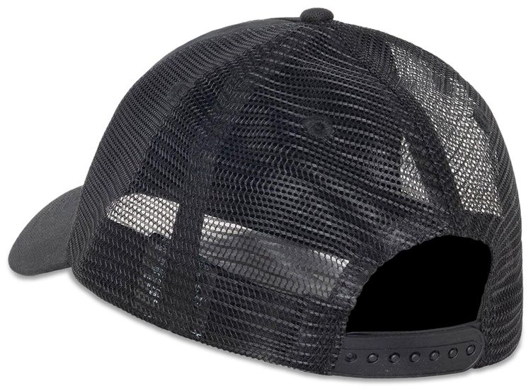 Stussy x Our Legacy Work Shop Low Profile Trucker Cap Black