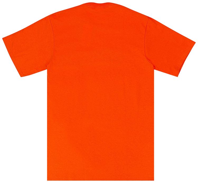 Noah Core Logo T Shirt Orange