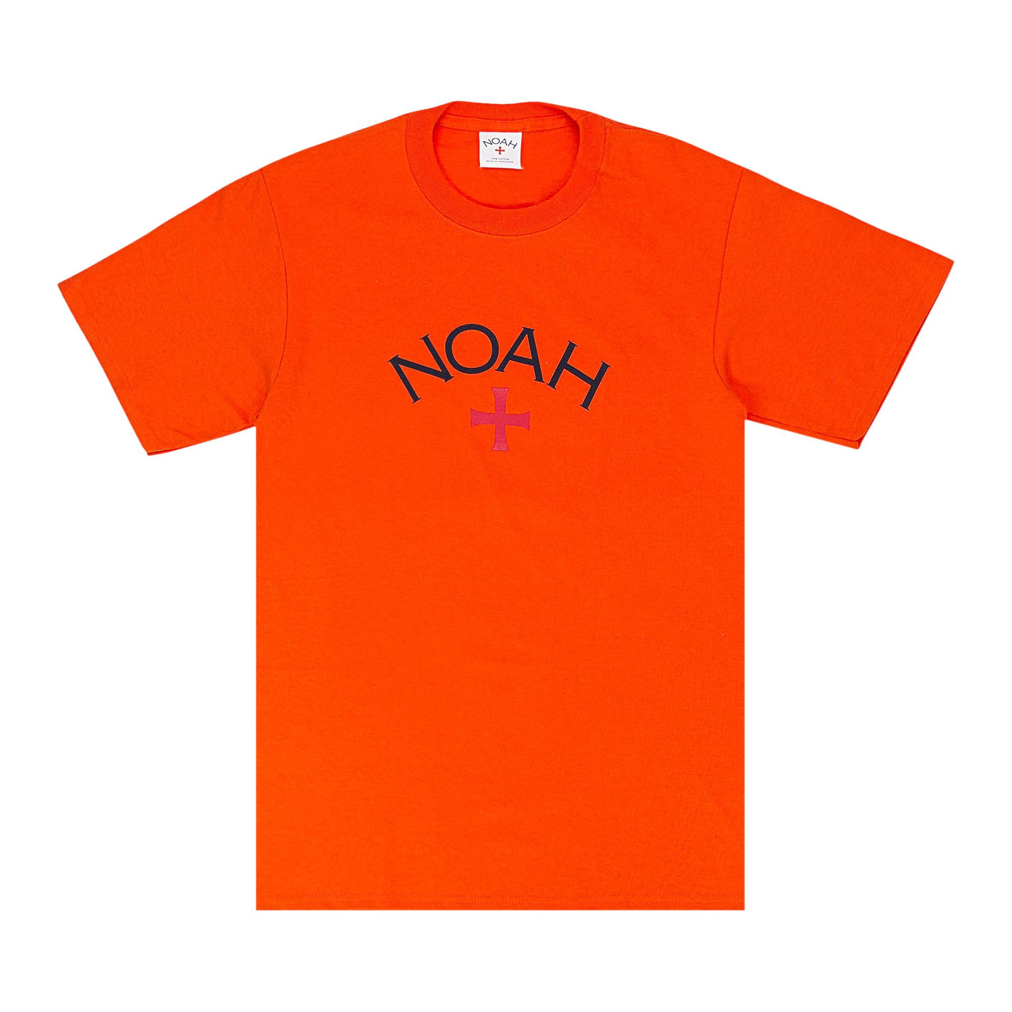 Buy Noah Core Logo T-Shirt 'Orange' - T3FW17 ORAN | GOAT IT