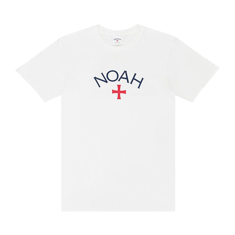 Noah Core Logo T Shirt White