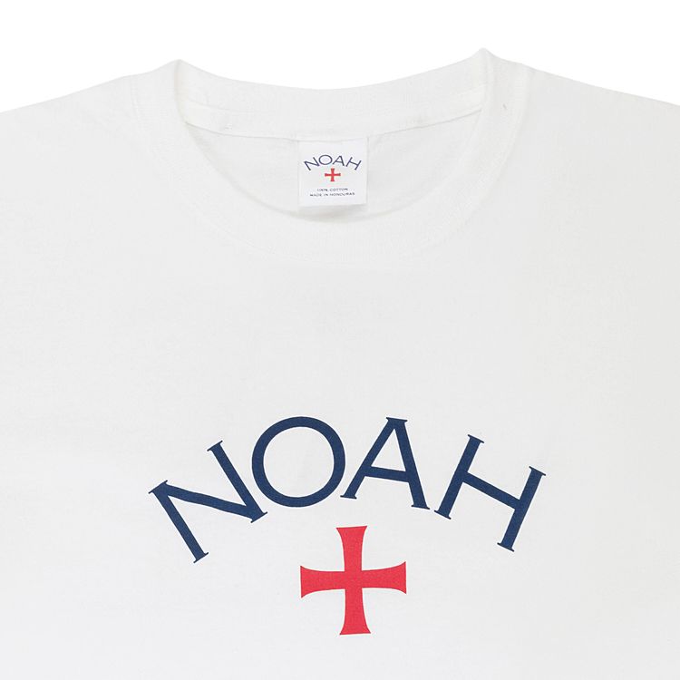 Noah Core Logo T Shirt White