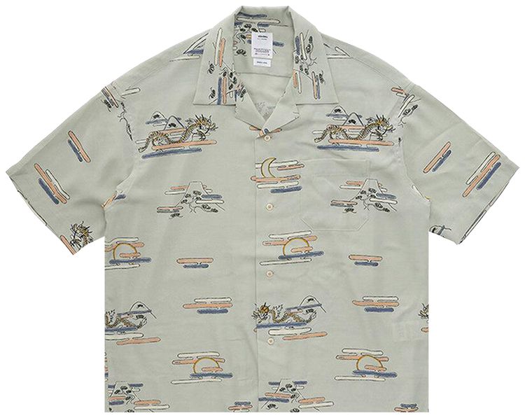 Visvim Copa Short Sleeve Shirt Light Green