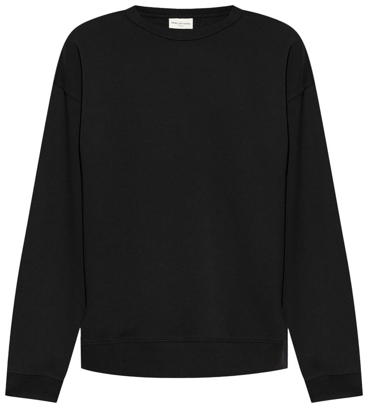 Dries Van Noten Oversized Sweatshirt Black