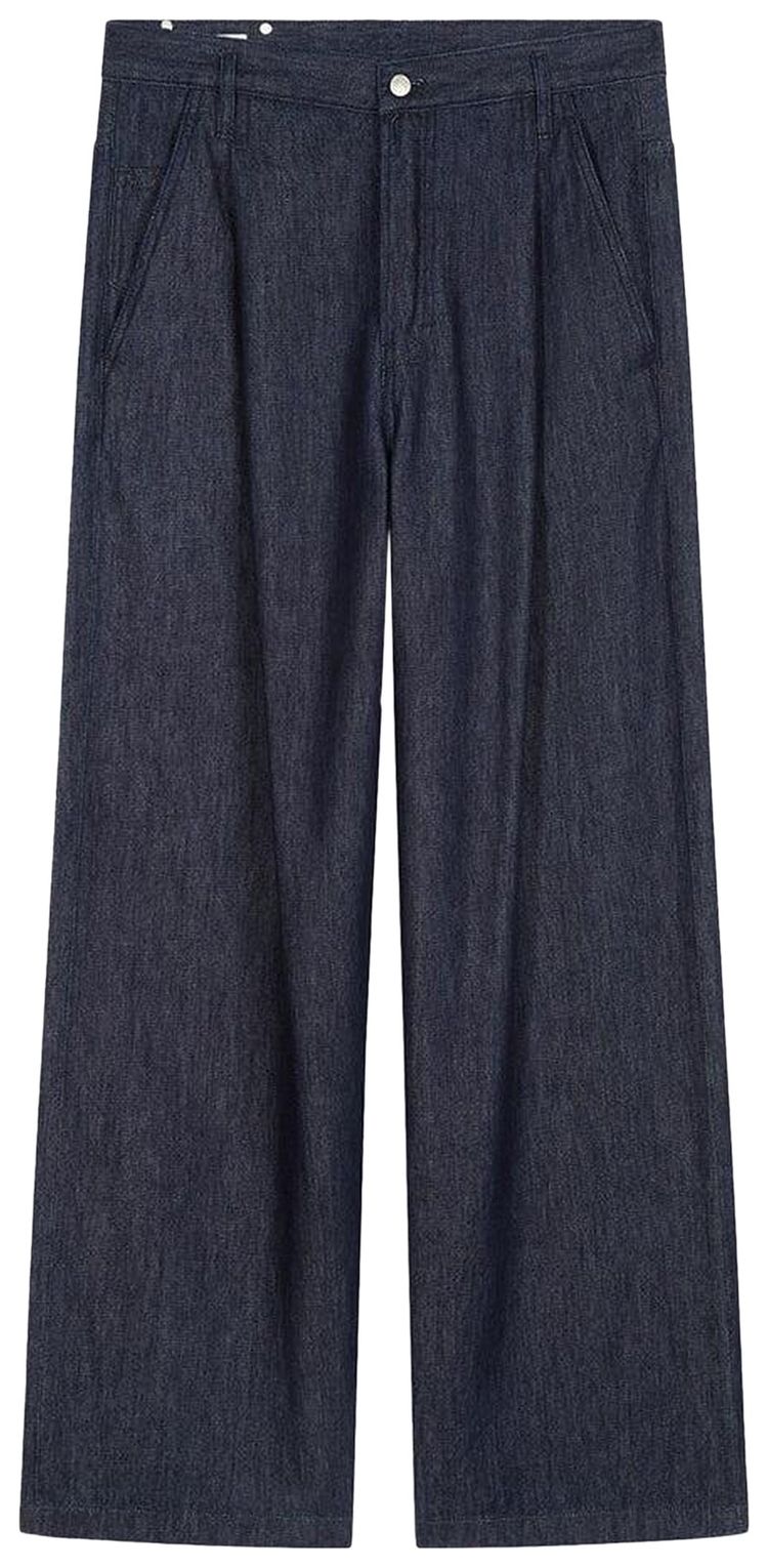 Dries Van Noten Slanted Pocket Jean Indigo