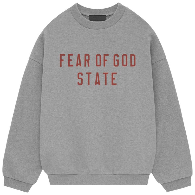 Fear of God Essentials Fleece Crewneck Dark Heather