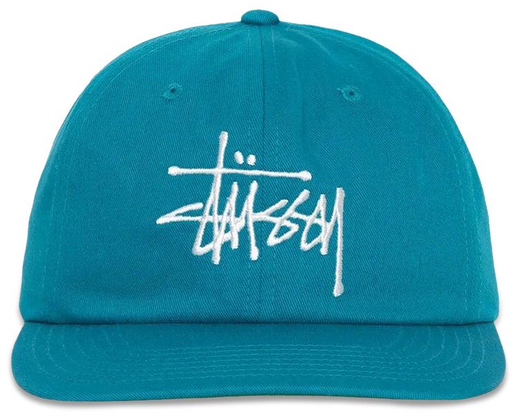 Stussy Basic Strapback Cap Teal