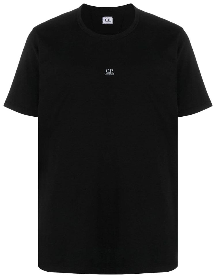 CP Company Logo T Shirt Black