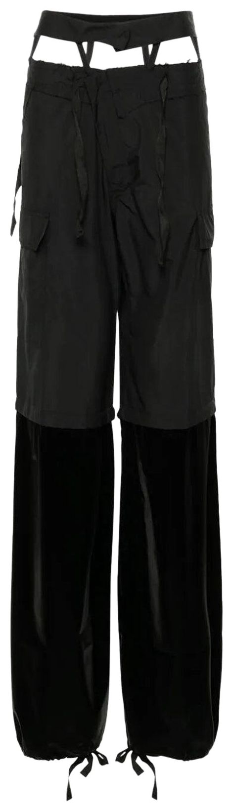 Ottolinger Baggy Cargo Pants Black