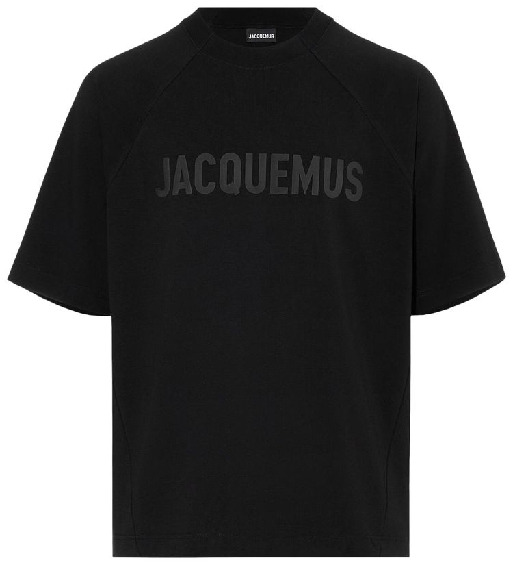 Jacquemus Le Typo T Shirt Black