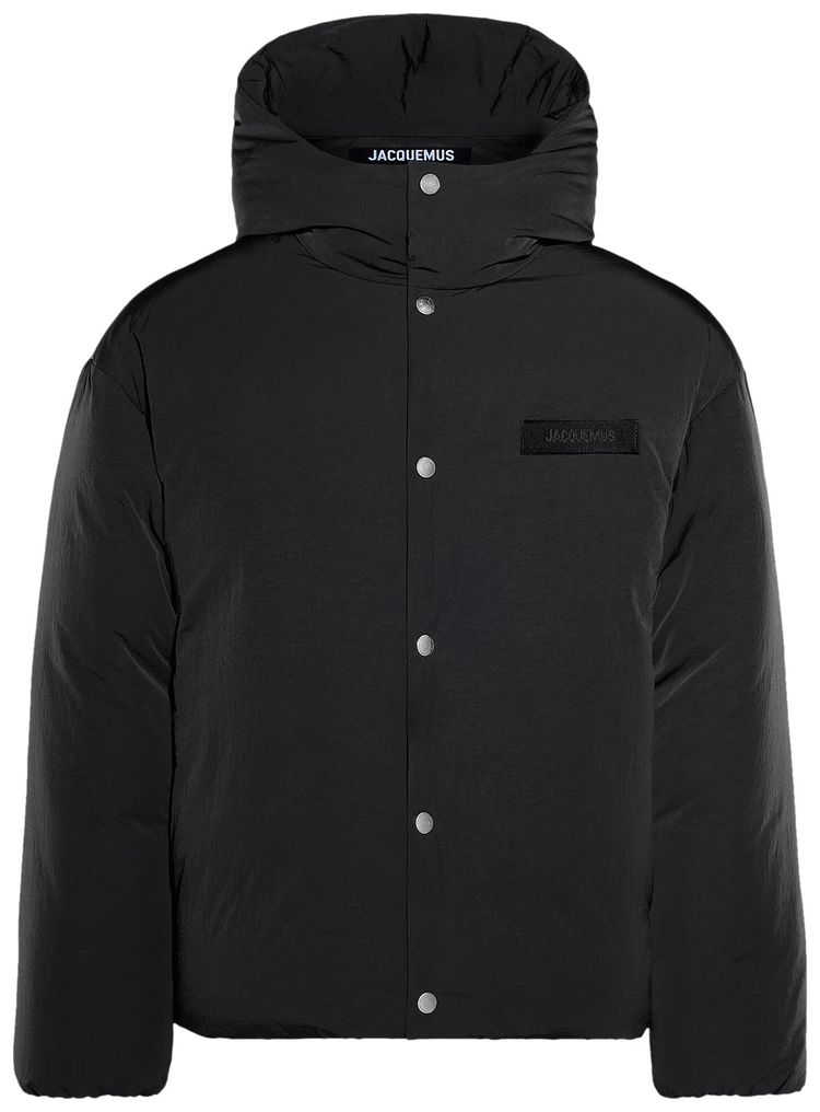 Jacquemus La Doudoune Down Jacket Black