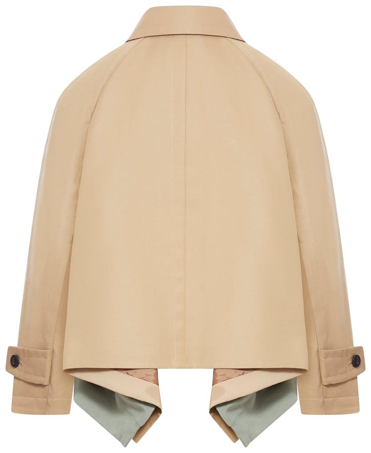 Sacai Gabardine Nylon Twill Blouson BeigeKhaki