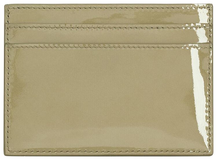 Saint Laurent Cassandre Card Case Soft Sage