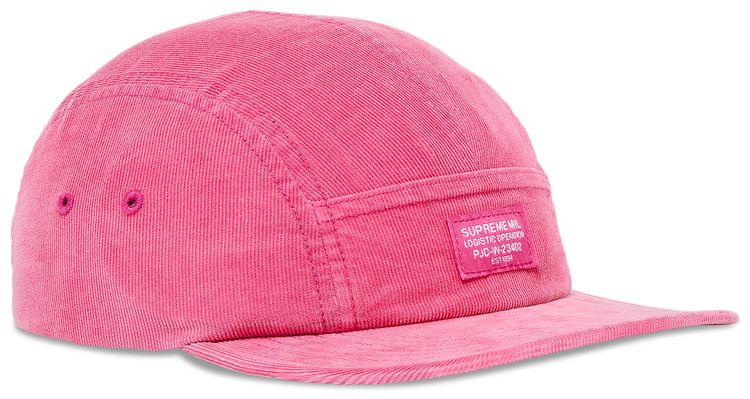 Supreme Corduroy Pocket Camp Cap Pink