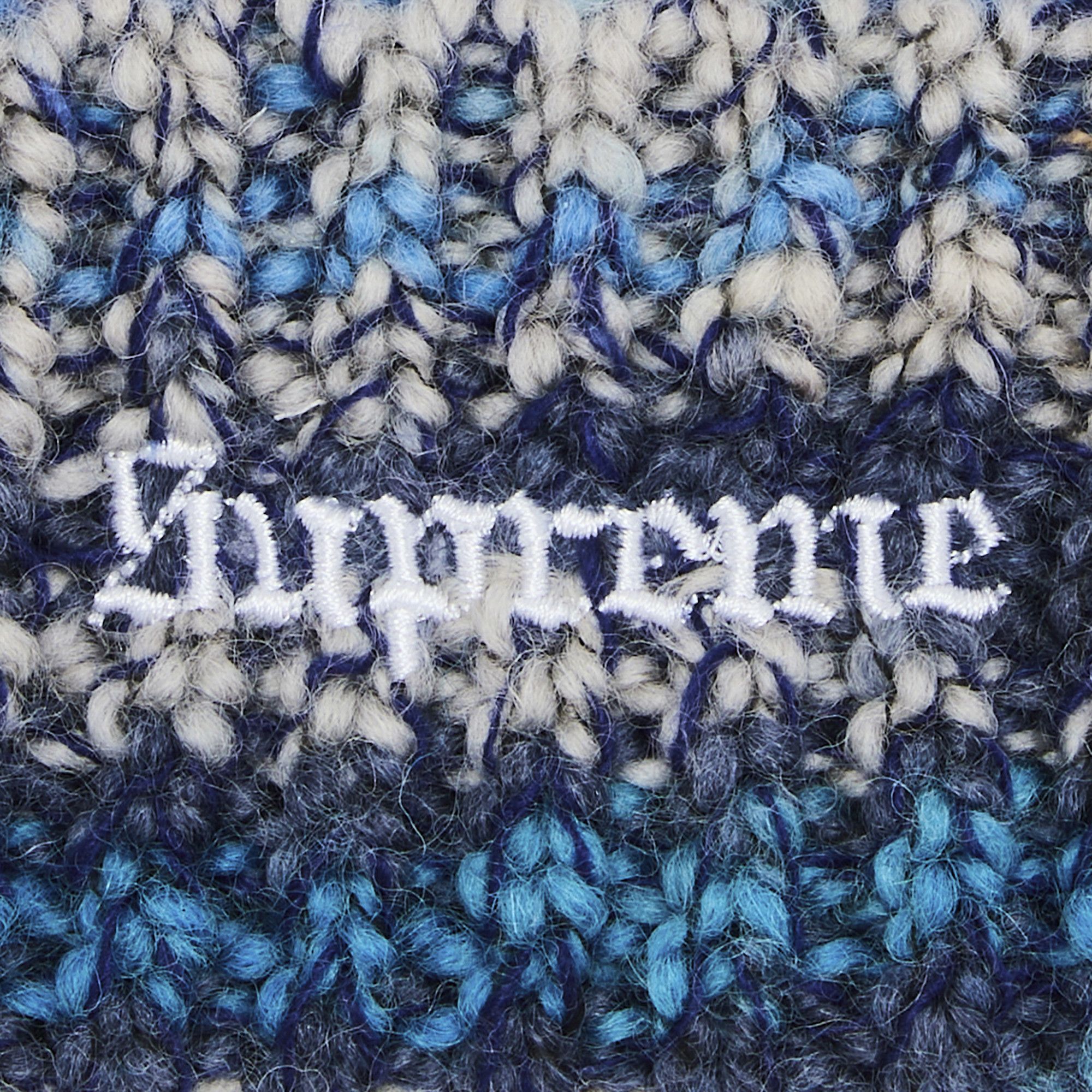 Buy Supreme Space Dye Stripe Beanie 'Blue' - FW24BN37 BLUE | GOAT