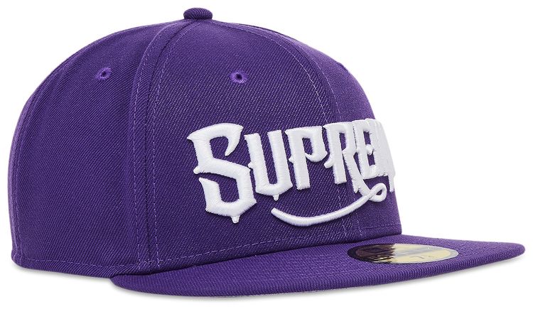 Supreme Mister Cartoon New Era Purple