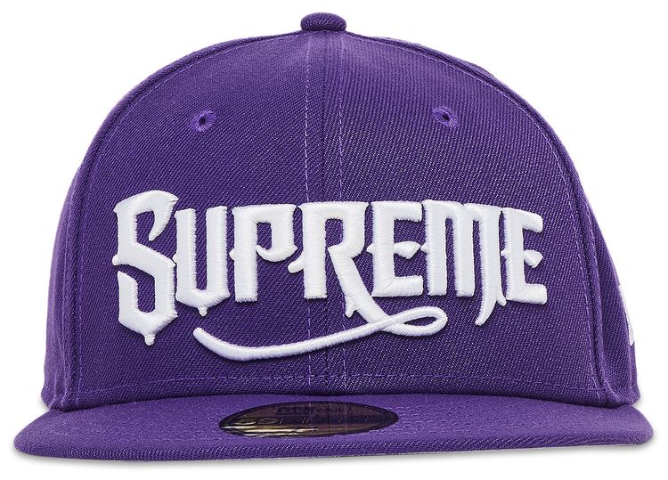 Supreme Mister Cartoon New Era Purple