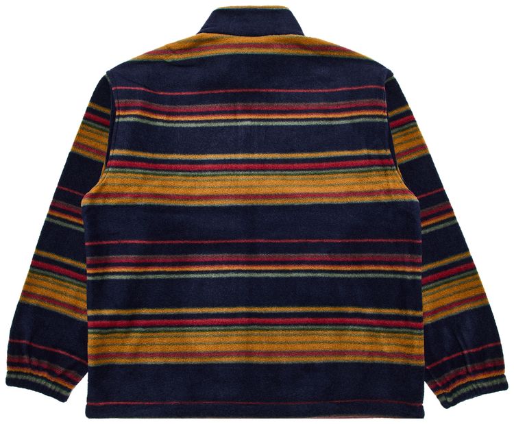 Buy Supreme Stripe Zip Up Fleece Jacket  