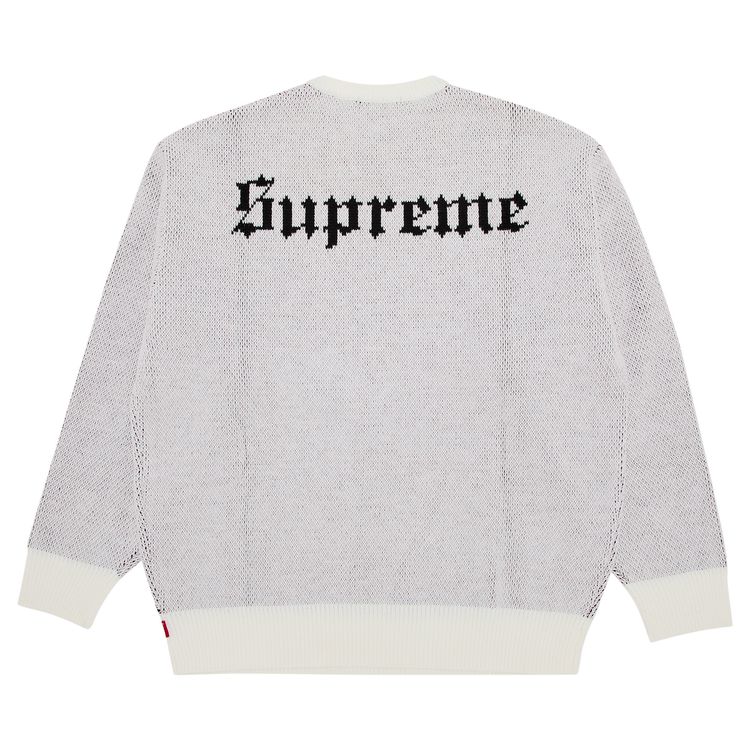 Supreme Snow White Sweater White