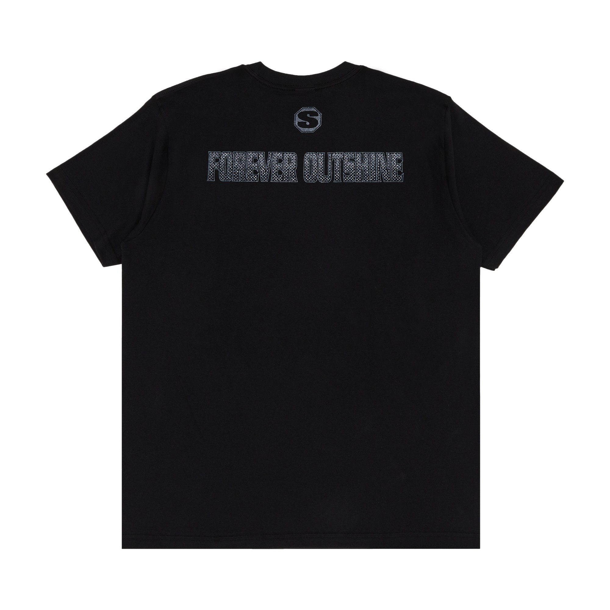 てなグッズや Buy GOAT | BLACK FW24T60 - 'Black' Tee Blockbuster Supreme トップス