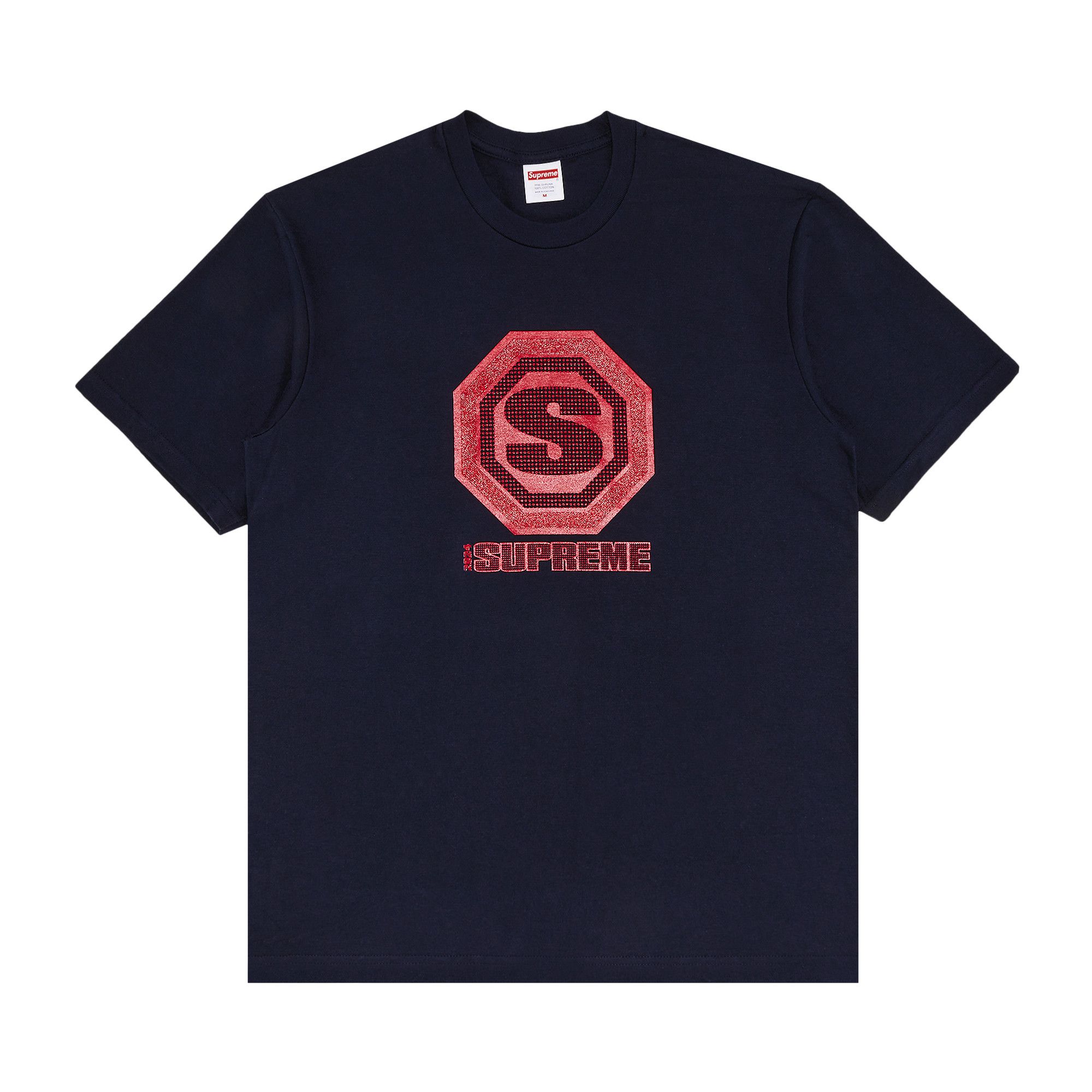 Supreme Blockbuster Tee Heather Grey Men's - FW24 - US