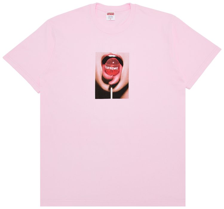 Supreme Lollipop Tee Light Pink