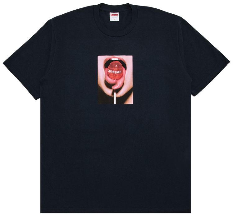 Supreme Lollipop Tee Navy