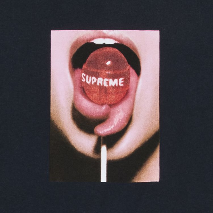 Supreme Lollipop Tee Navy