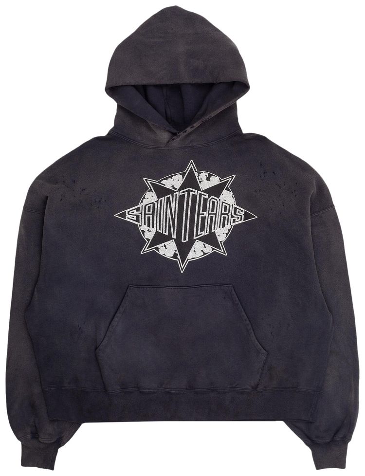 SAINT Mxxxxxx x Denim Tears Saint Tears Hoodie Black