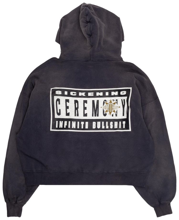 SAINT Mxxxxxx x Denim Tears Saint Tears Hoodie Black