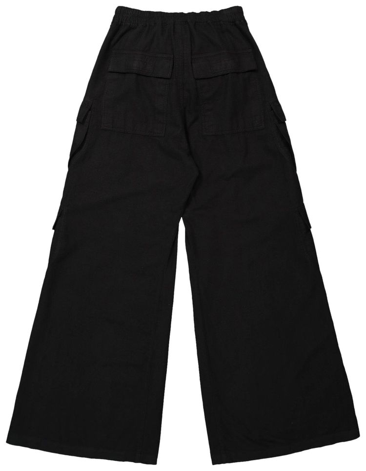 Rick Owens DRKSHDW Double Jumbo Belas Cargo Pants Black