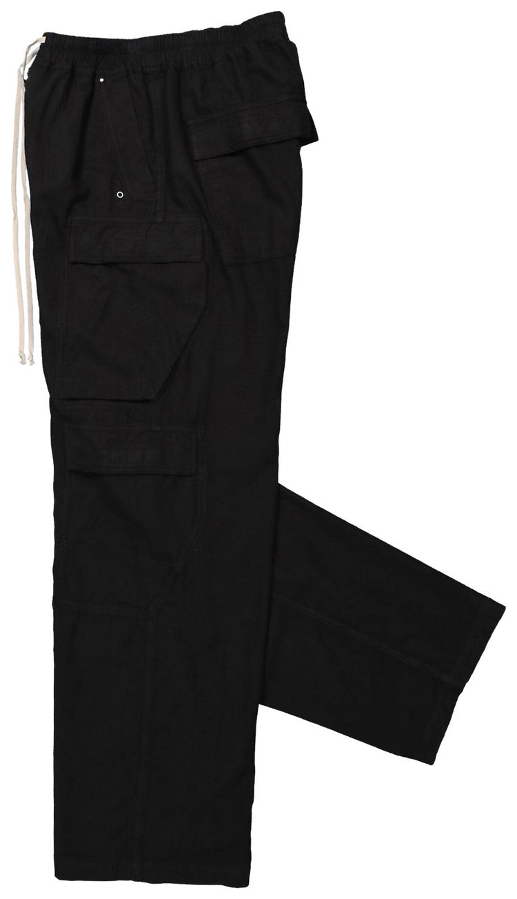 Rick Owens DRKSHDW Double Jumbo Belas Cargo Pants Black