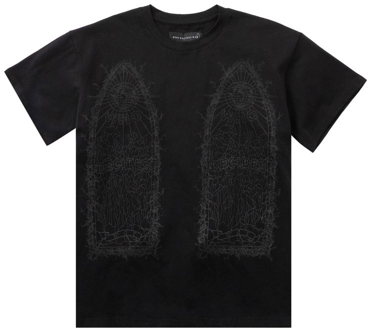 Who Decides War Thorned Jersey T Shirt Coal