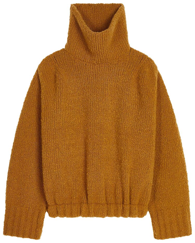 Dries Van Noten Turtle Neck Sweater Camel