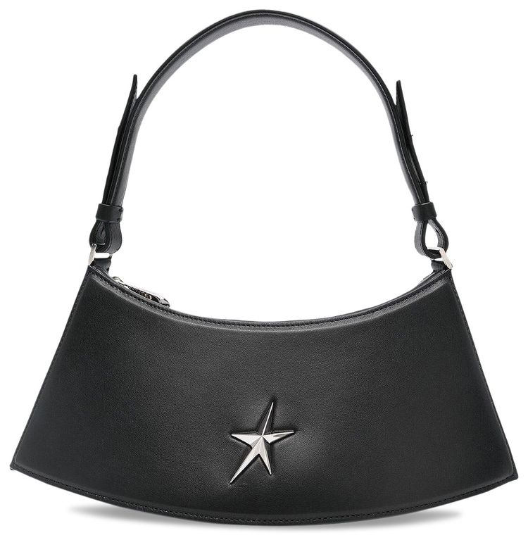 Mugler Zenith Shoulder Bag Black
