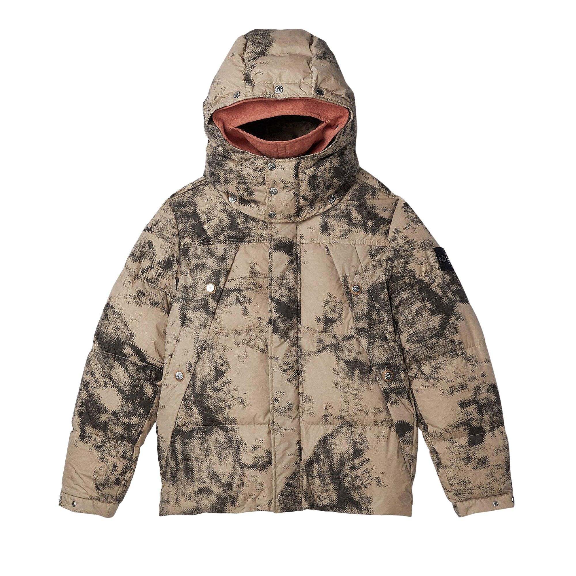 Buy Stone Island Real Down Camo Jacket Dove Grey 8115462E1 V0092 GOAT