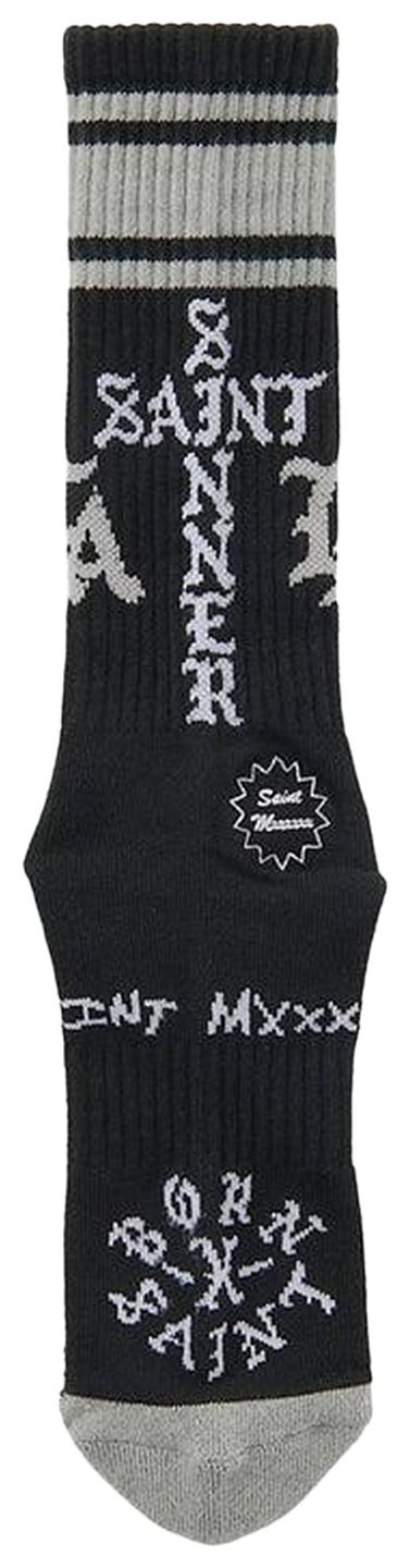 SAINT Mxxxxxx Saint Sinner Socks Black